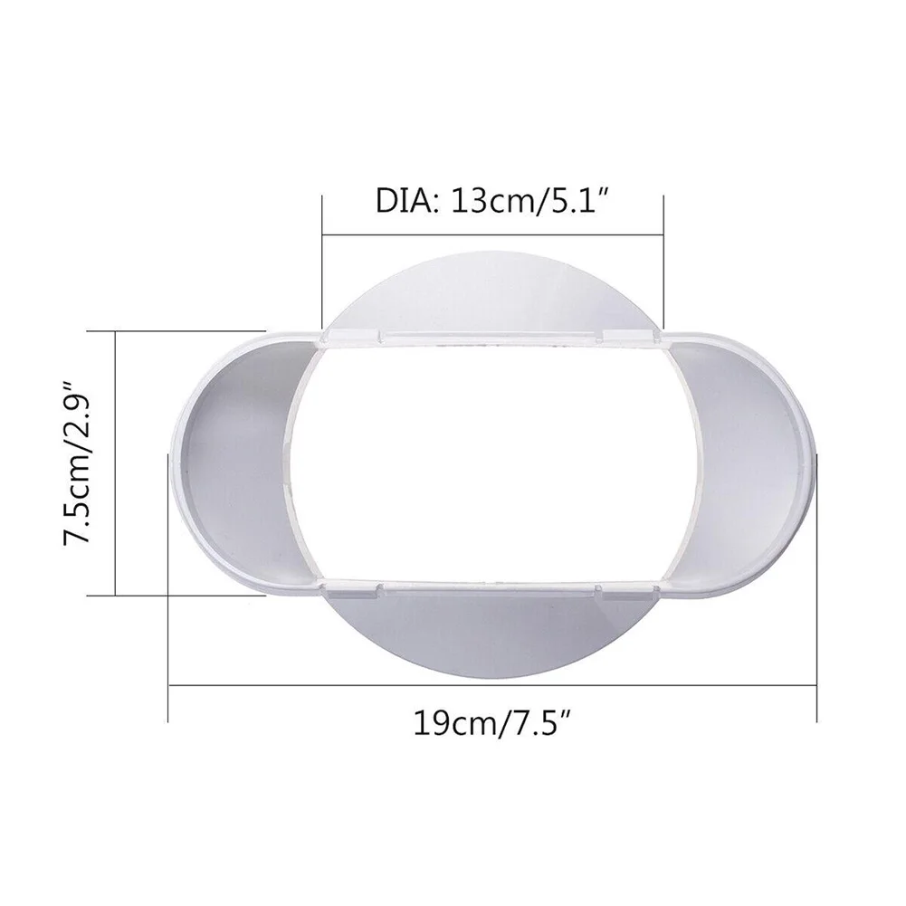 

Exhaust Air Duct Adapter Adaptor 1pc Adaptor DIA 13cm White Exhaust Hose 100% Brand New Accessories Mobile Air Conditioning