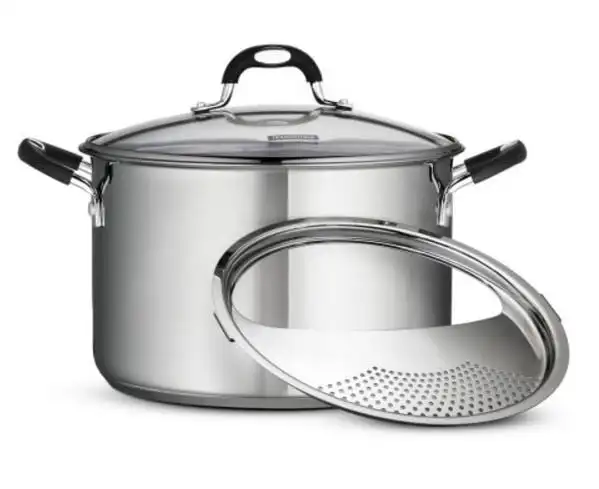 

Stainless Steel 8 Quart Lock and Drain Stock Pot Protector fregadero Drain cover Strainers for the kitchen Kitchen sink drain St