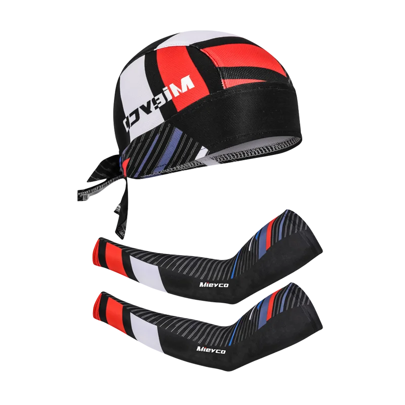 

Running Sun Protection Cycling Hat Men's Lycra Arm Sleeve Outdoor Sports Equipment Cycle For Men Bicycle Caps Mangas Para Brazo