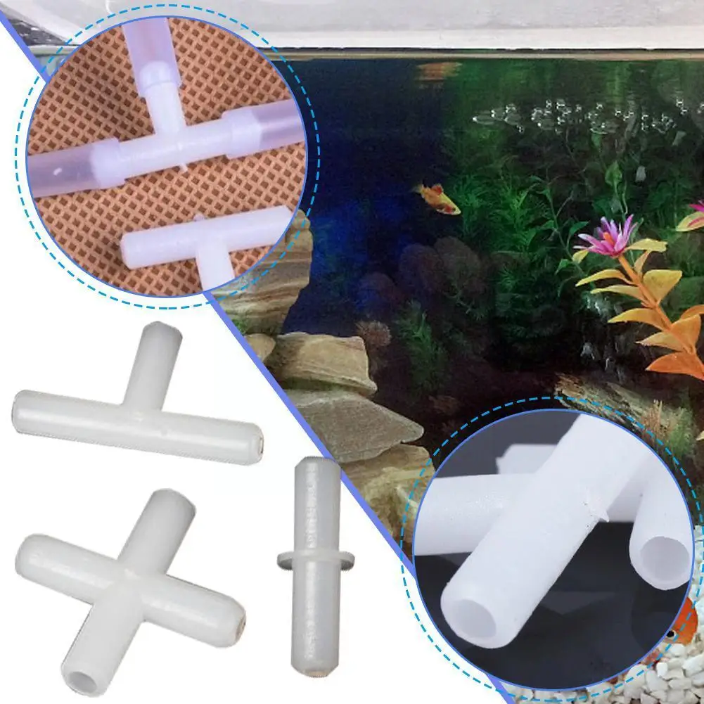 

Fish Tank PP Connectors Aquarium Fittings Air Pump Pagoda Garden Medical Irrigation Hose Joints Joint Aerator S9O7