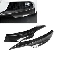 carbon fiber front lip for bmw lci m tech 3 series e90 e91 2009 2010 2011 2012 front bumper splitters spoiler