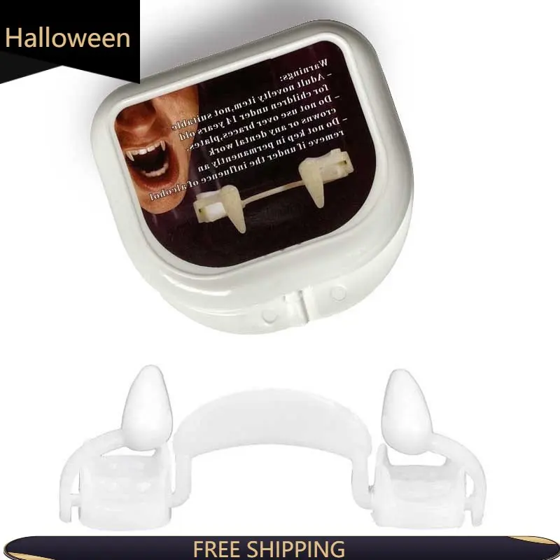 

Имитация зубов, дневные аниме косплей, хэллоуивечерние выдвижные зубы, вампир, Дракула, зубы для оборотня, зомби клыки