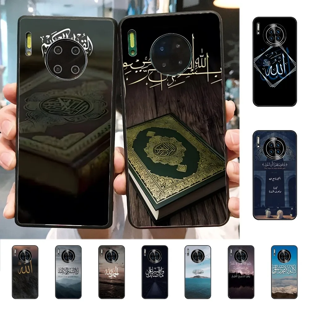 Muslim Islam Bismillah Allah Phone Case For Huawei Mate 10 20 30 40 50 Lite Pro Nova 3 3i 5 6 SE 7 7SE
