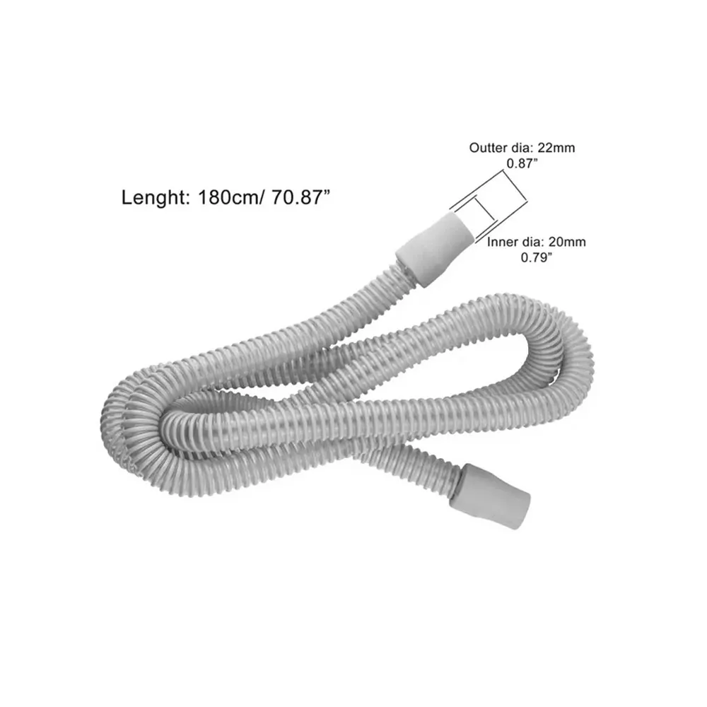 Шланг CPAP Трубка CPAP Универсальная трубка CPAP Автоматическая трубка APAP Bipap против храпа, апноэ, респиратор, вентилятор, шланг 22 мм (art.: 3920d062bc66e) - 3920d062bc66e
