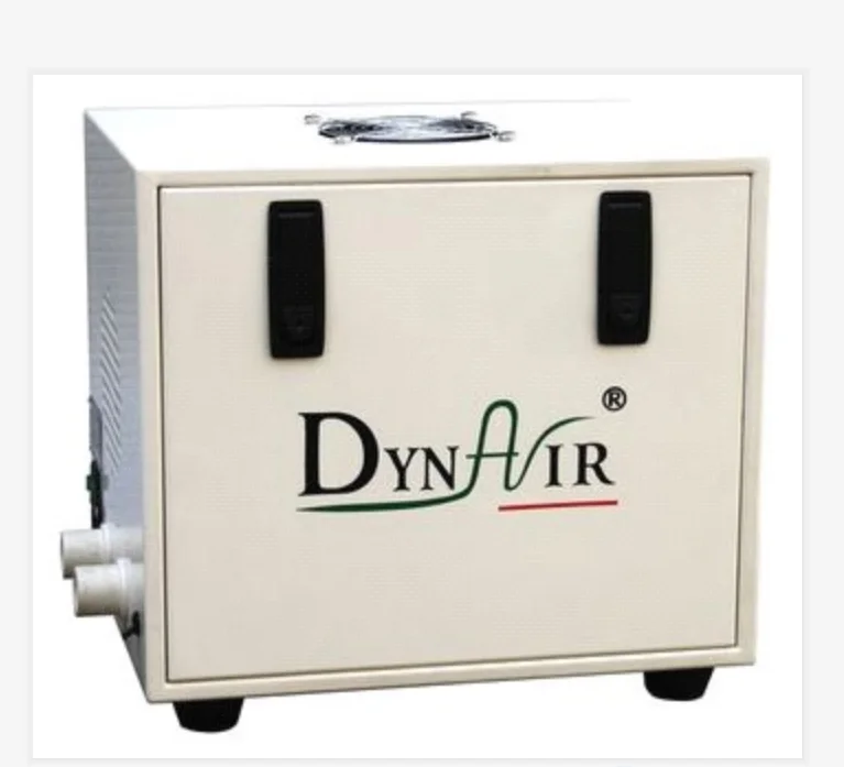 

Denspay dental portable suction unit machine with woodend case