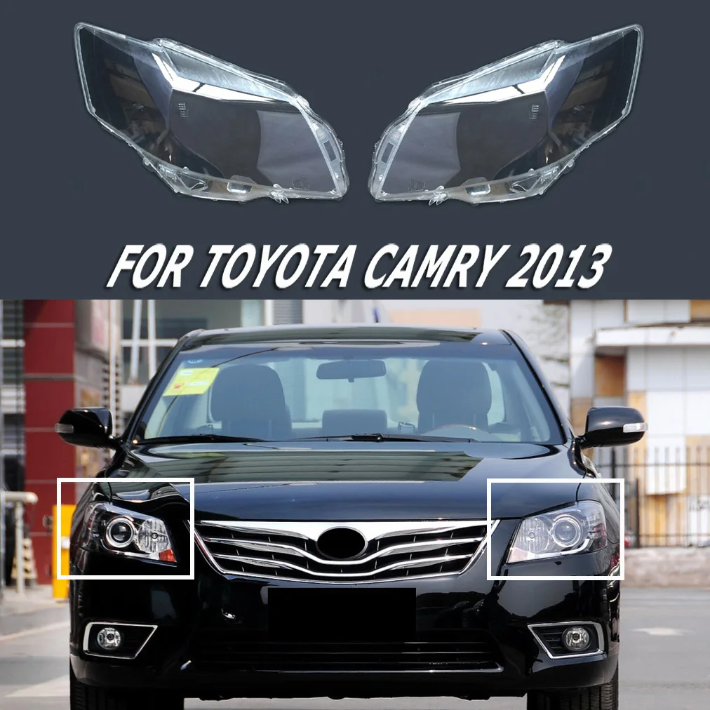 

Прозрачный чехол для автомобиля подходит для Toyota Camry 2013 Декор крышки фары абажур объектив