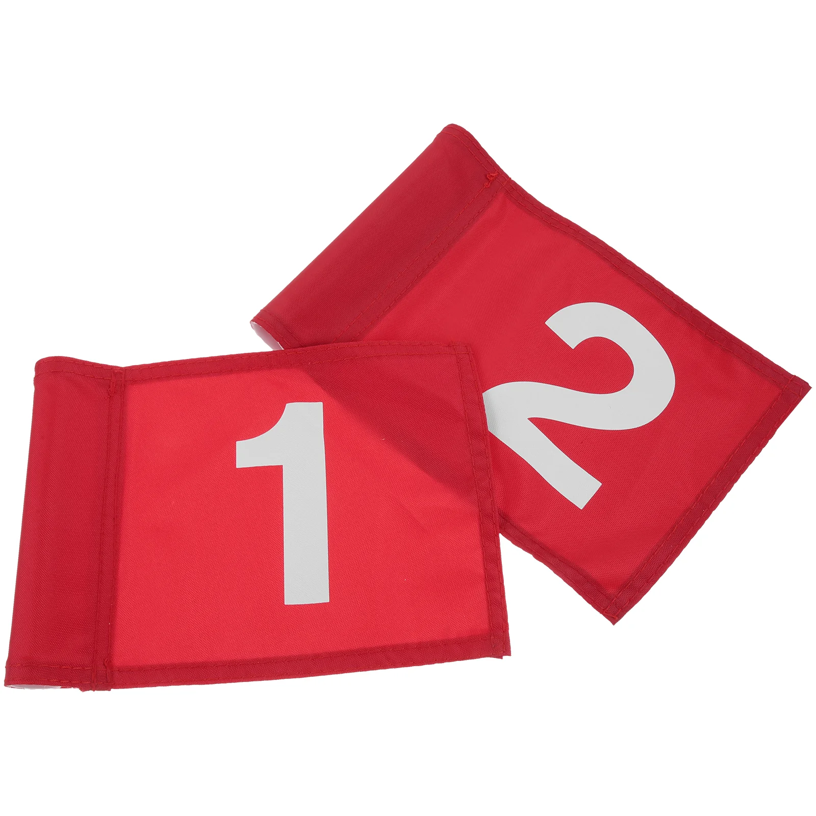 Green Flag Training Portable Course Accessory Outdoor Digital Signs Pin Polyester Supplies Golfs Custom