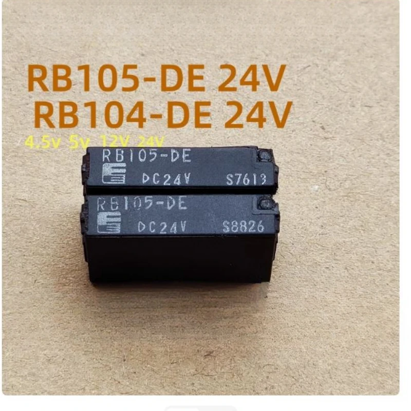 Фото 5 шт./лот RB104-DE RB105-DE 4,5 В 24 В 5 А силовое/сигнальное реле, SPST, мгновенное, 0,008 А (катушка), 24 В постоянного тока (катушка) №1