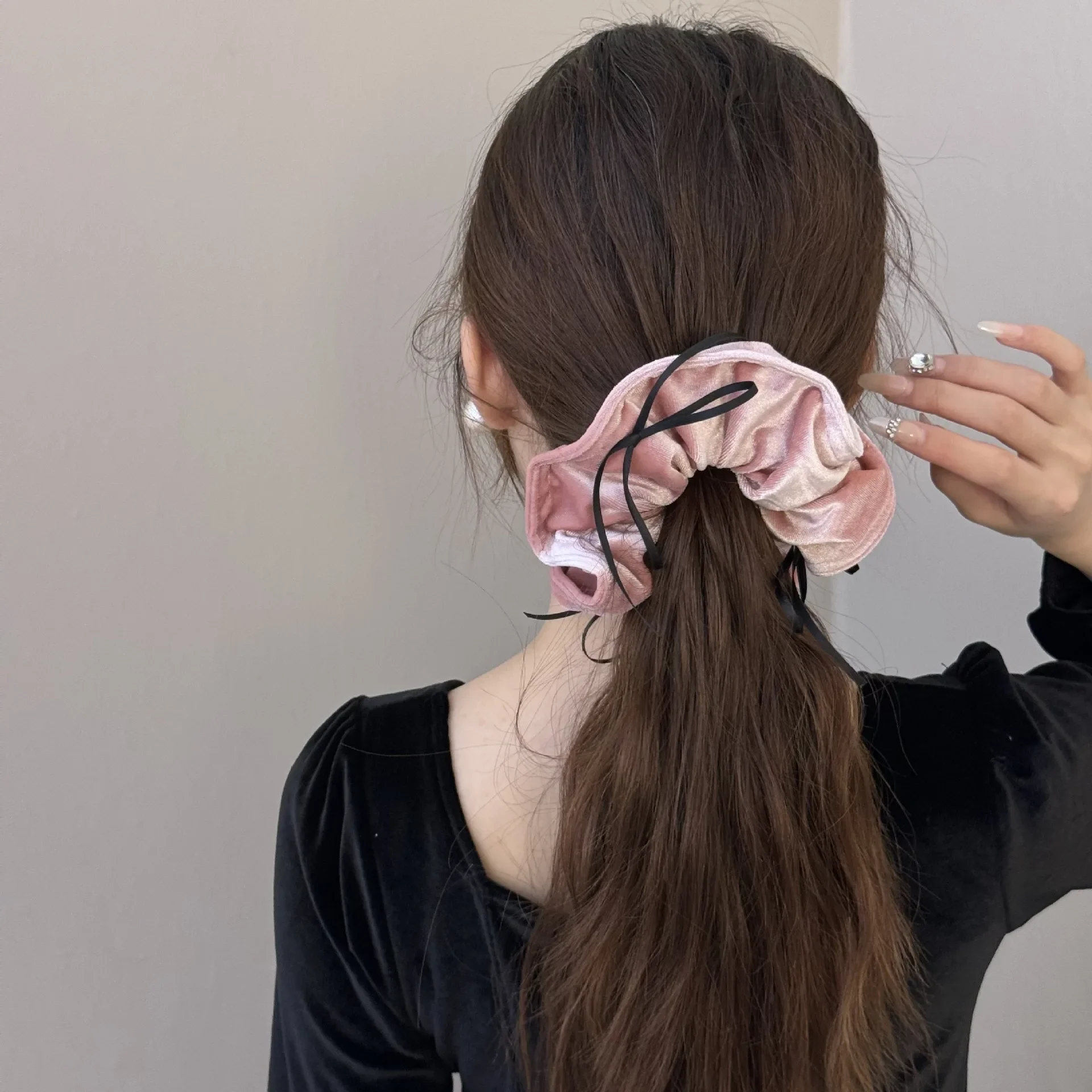 Большие аксессуары для волос девочек и женщин резинки галстуки-бабочки