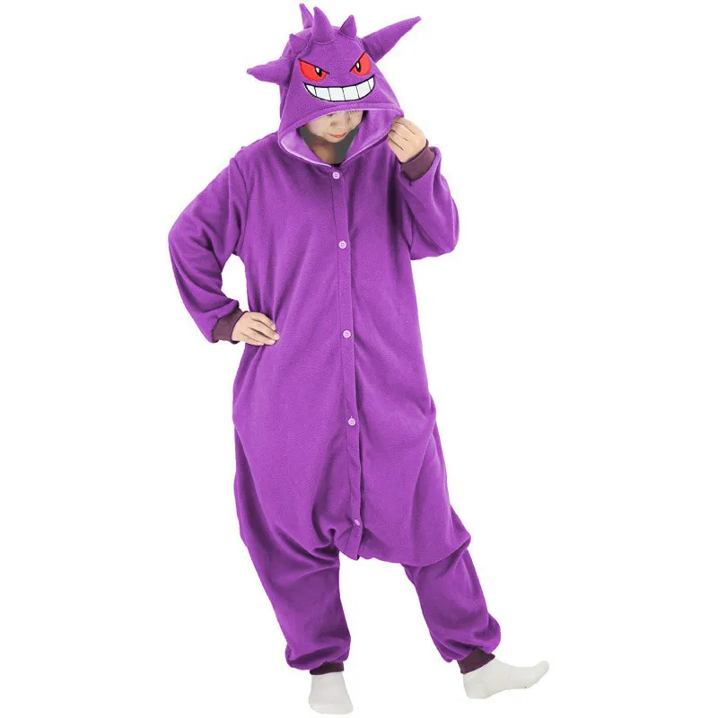 Halloween Onesie Cartoon Pajama For Adult Kids Women Men Animal Kigurumis Pyjamas Homewear Cosplay Party Costume XXL 4XL