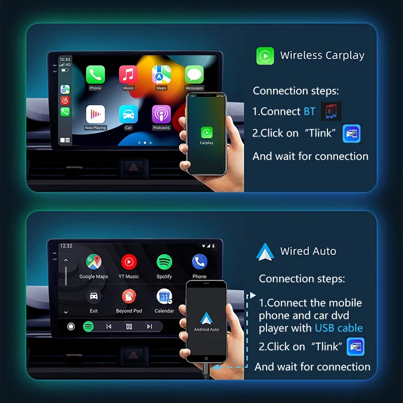 Автомобильная стереосистема на базе Android 2 Din для Kia K3 Cerato 3 Forte 2013 2014 2015 2016 2017