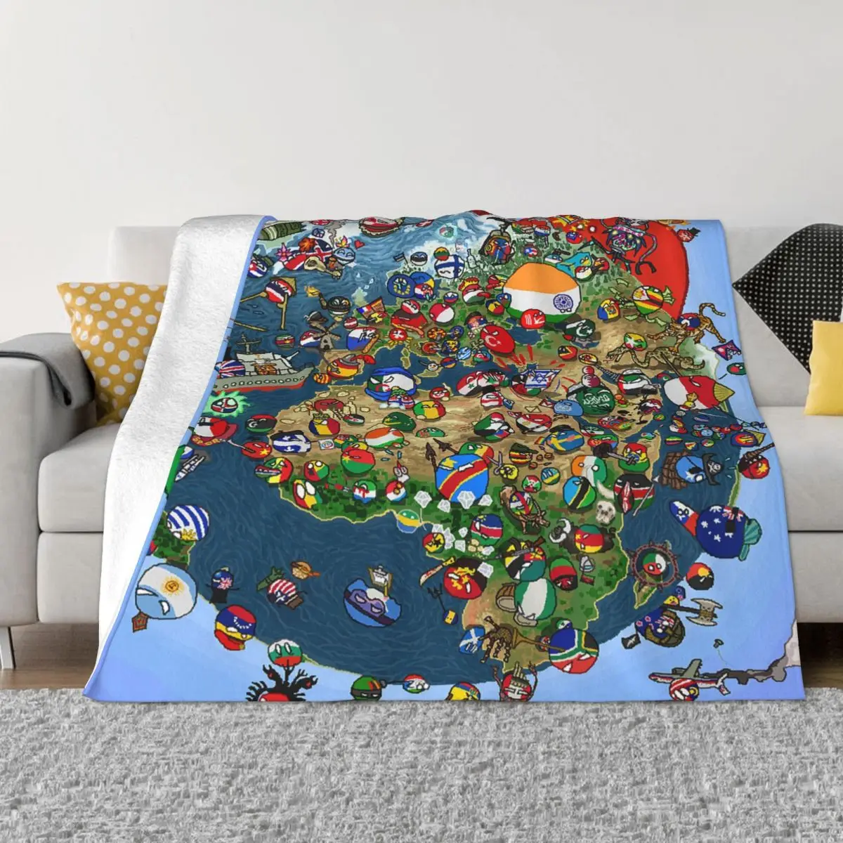 

Одеяло для видеоигр с флисовой подкладкой