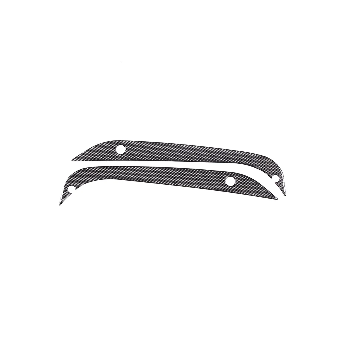 

For Toyota Tundra 2022 2023 Carbon Fiber Car Rear Interior Window Decorative Panel Cover Sticker Interior Accessories