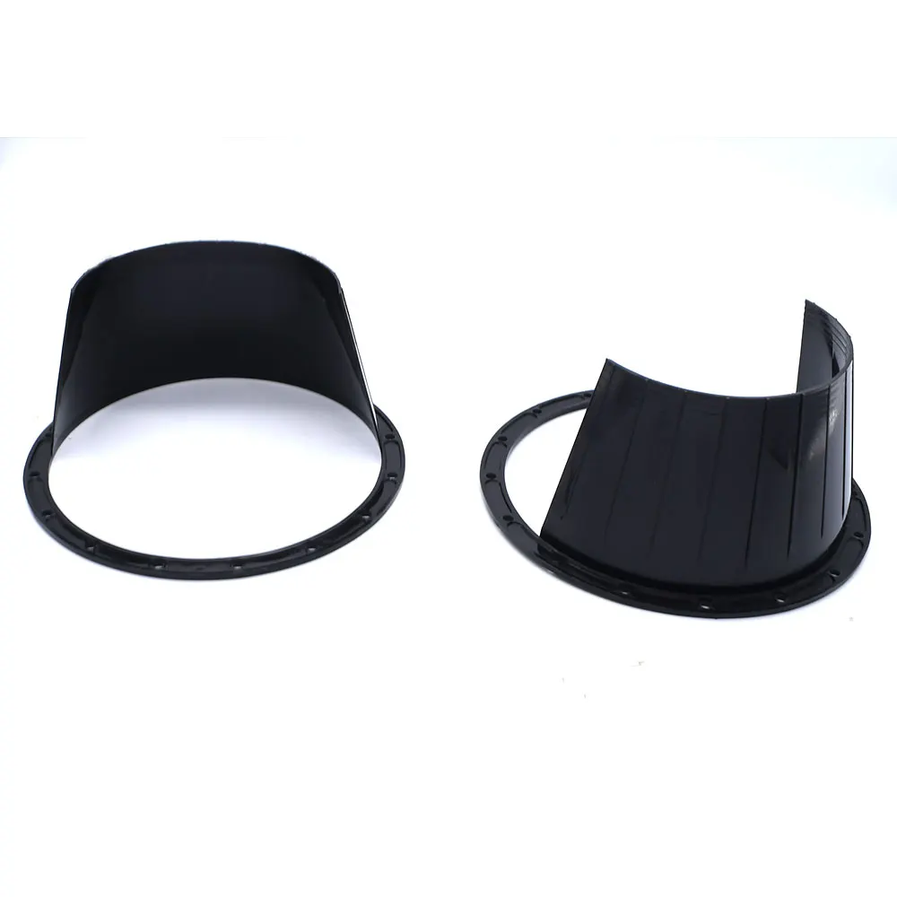 

1 пара, 6,5 дюйма, автомобильная дверь, аудио-динамик, кольцевые пластины, водонепроницаемая крышка, защита от ржавчины Pad, черный, красный, универсальные запасные части