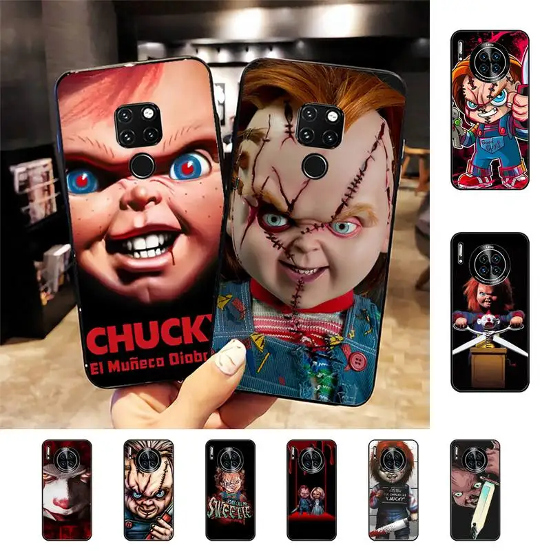

Horror Movie Scary Chucky Doll Phone Case for Huawei Mate 20 10 9 40 30 lite pro X Nova 2 3i 7se