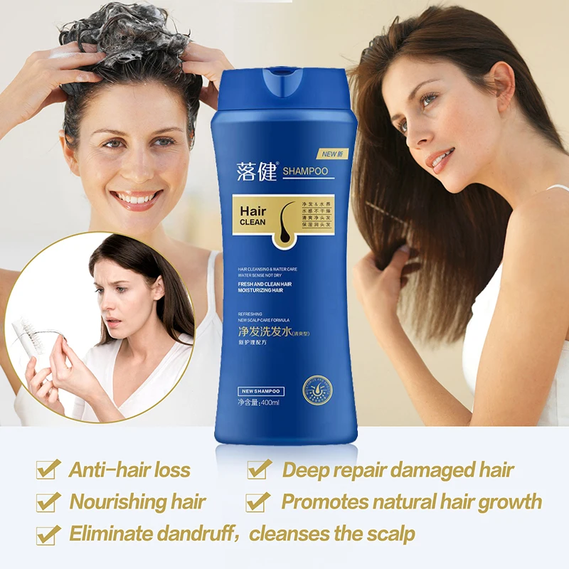 400ml Hair Regrowth Shampoo For Hair Growth Hair Care Shampooo Anti-Hair Loss Oil Control Shampoo Professional Repair Damage