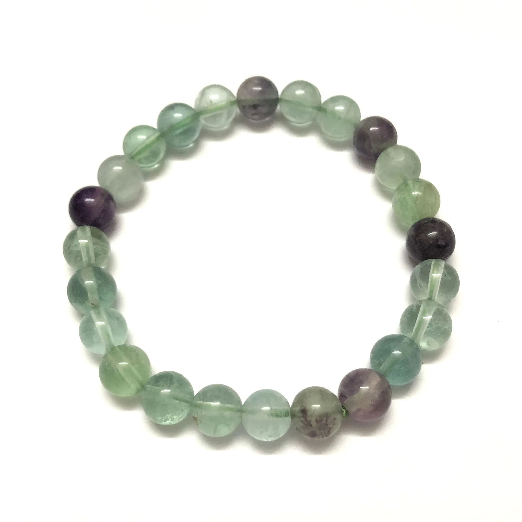 

Women Bracelet Natural Stone Bracelet Fluorite Bracelet Jewelry 6mm 8mm 10mm 7''