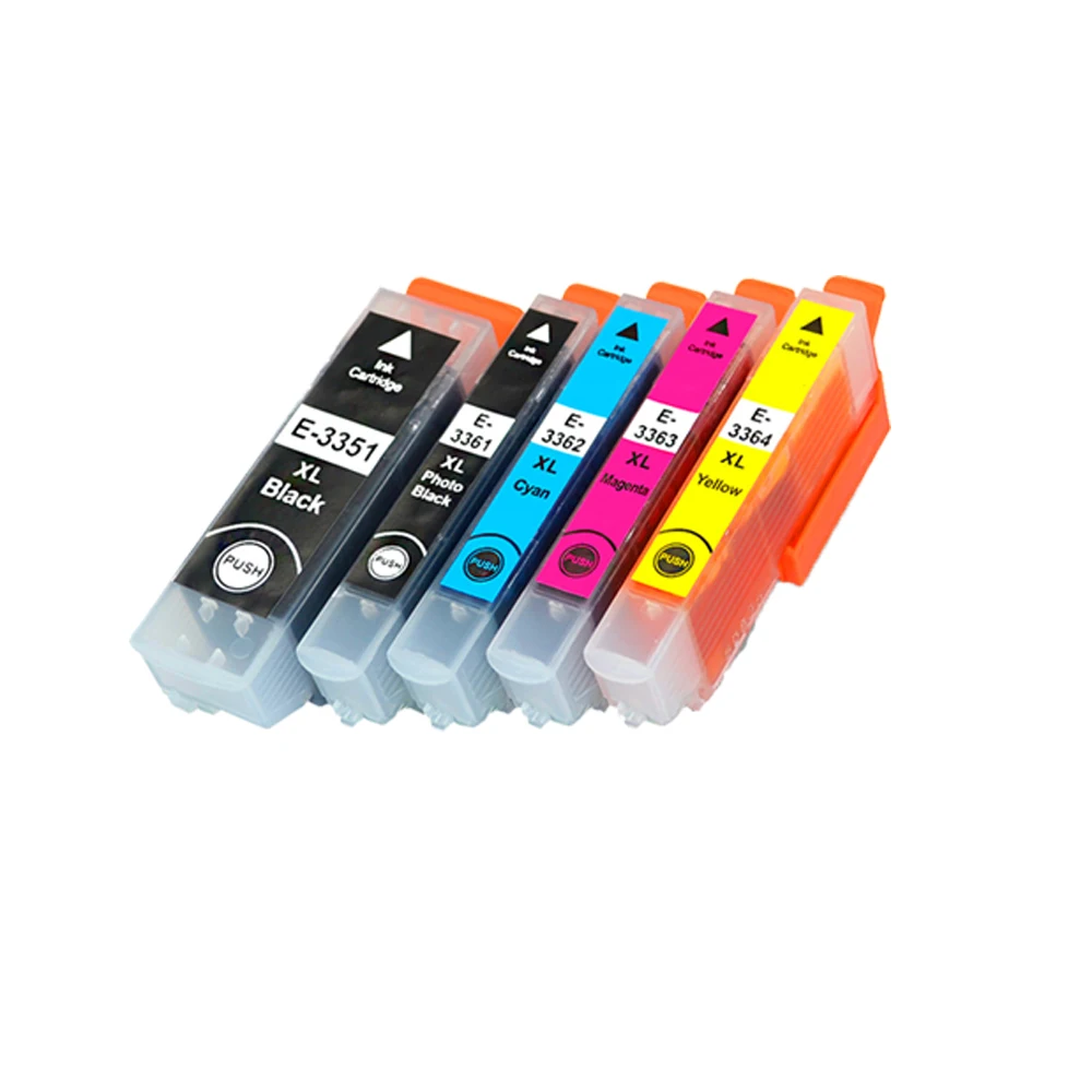 Для Epson 33XL T3351 T3361 - T3364 совместимый чернильный картридж XP-530 XP-630 XP-635 XP-830 XP-540 XP-640 XP-645