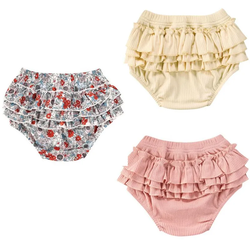 

Lioraitiin 0-3Years Summer Baby Girl Summer Shorts Delicate clipping and fine patchwork Shorts