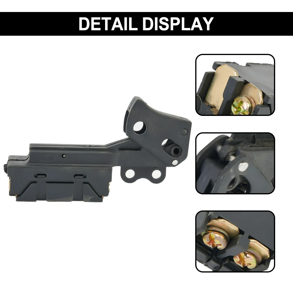 

Non-Lock Button SPST Trigger Switch Workshop Equipment For 255 Cut Off Speed Control Trigger Switch Power Tool