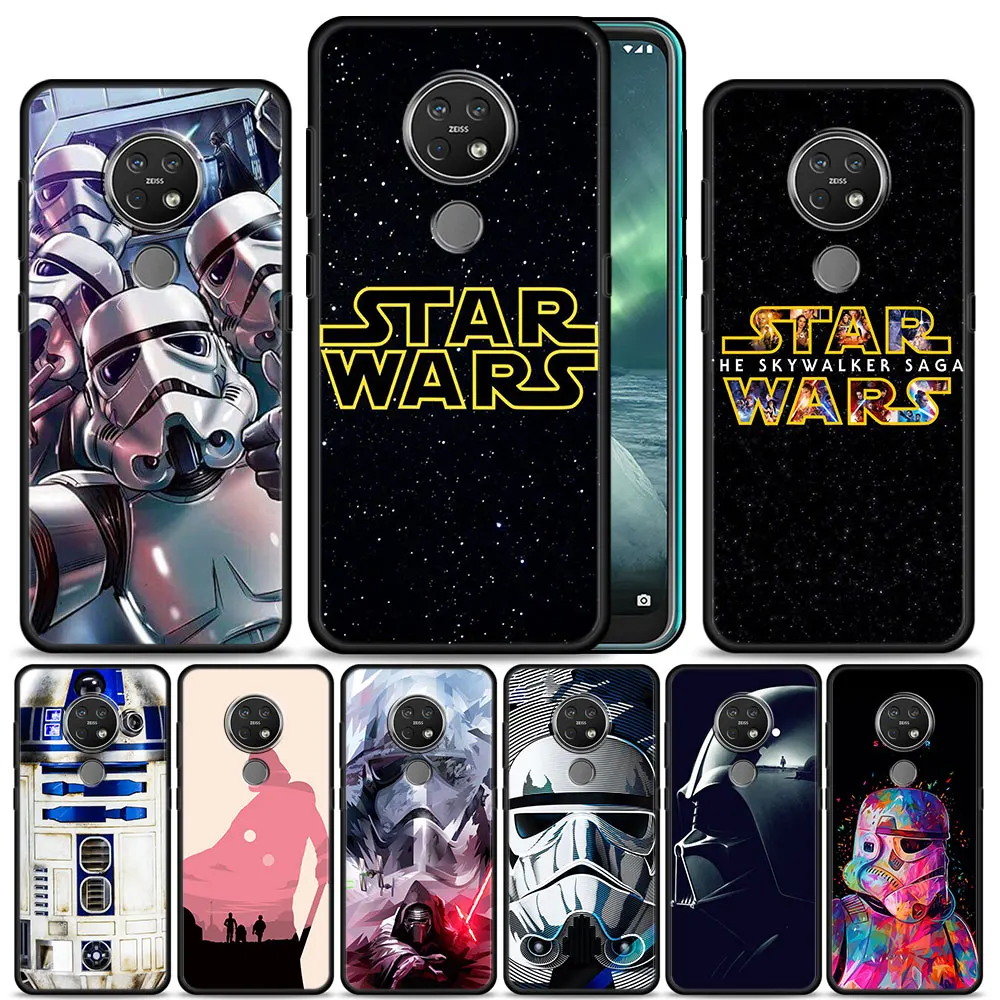 

Case Cover for Nokia G10 G20 G11 G21 G50 5.4 7.2 C20 C21 C30 X20 XR20 X10 3.4 Original Shell Trend Cell Coque Star Wars Logo