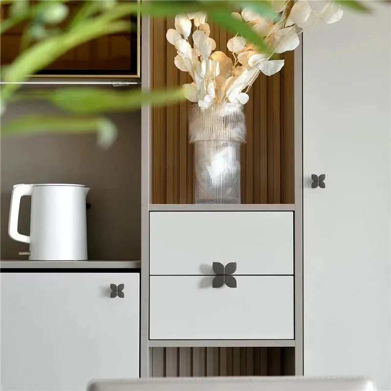 Ручки и ручки для кухонного шкафа из цинкового сплава матовая медь ручка дверной