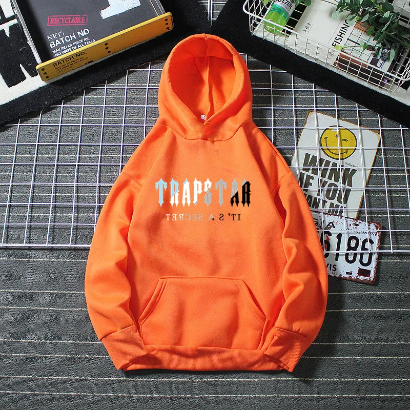 

Harajuku Hoodies Women Trapstar Print Casual Kawaii Sweatshirt hip hop style Hooded Female New Tracksuit