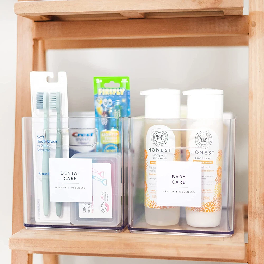 Наклейки для ванной комнаты в минималистическом стиле 24/204 шт. |