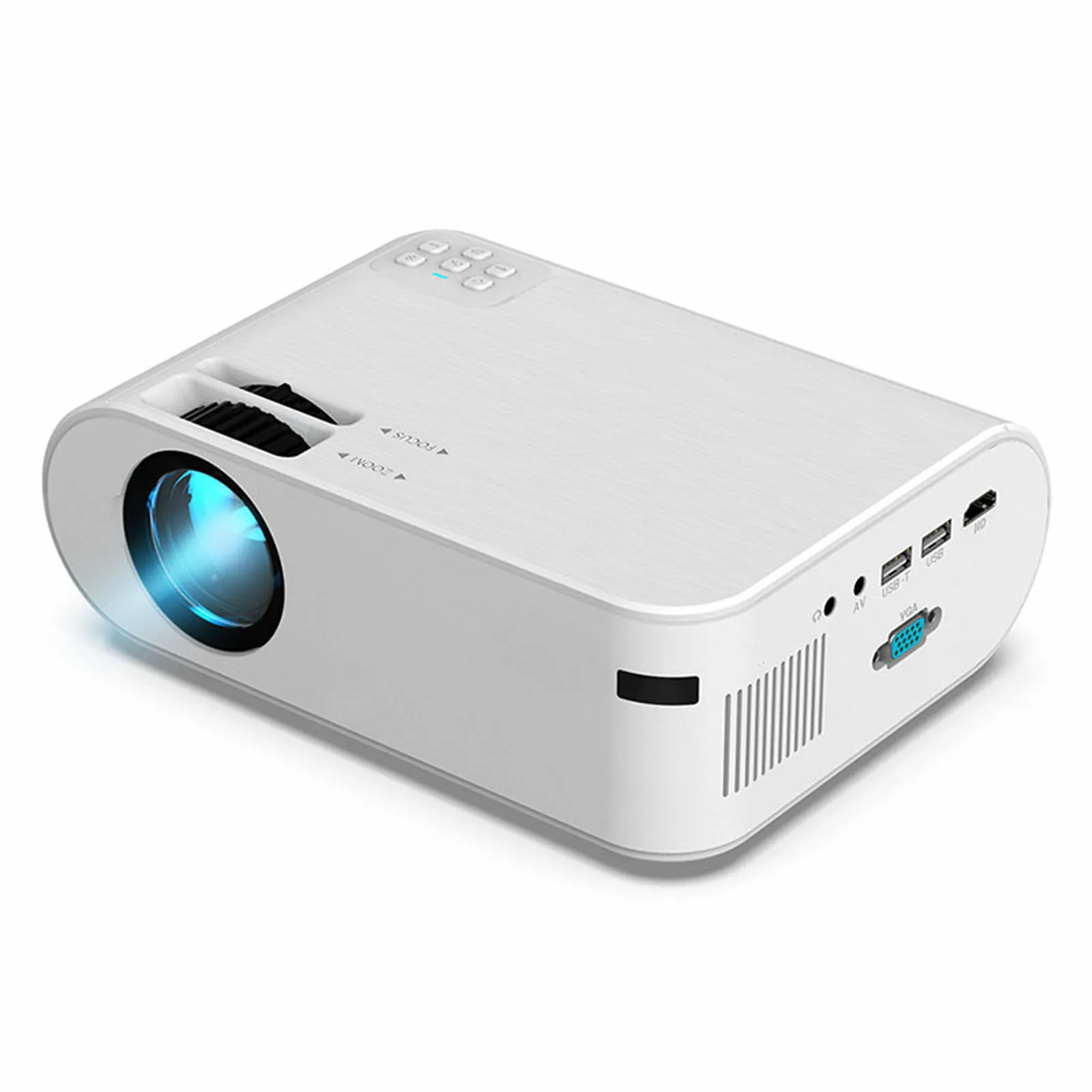 

Portable Mini Projector Smart HD Projector Multifunctional Wireless Video Beamer for Home Office EU US Plug