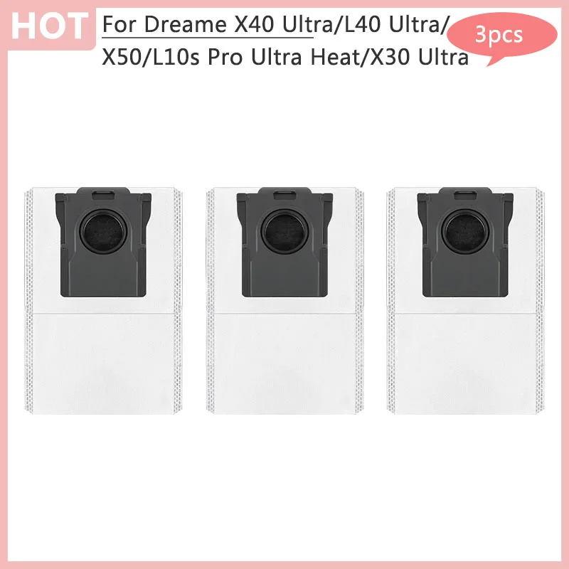 

Мешки для пыли Dreame X50, X40 Ultra, L10s Pro Ultra Heat, X30 Ultra, L40 Ultra