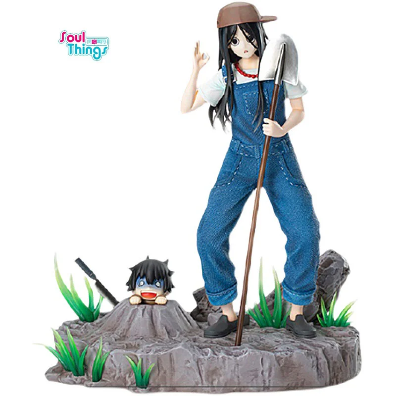 

In Stock Original Soul Things The Weirdo Feng Bao Bao Digging Soil Bury People 28cm Action Anime Figure Model Toys Holiday Gifts