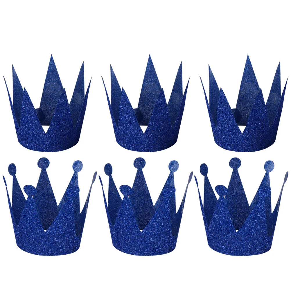 

Boys Baby Clothes Crown Hat Birthday Props Decor Kids Paper Decorations Baby Shower Photo Decorative