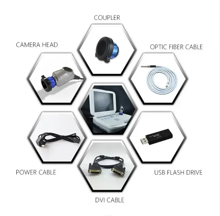 YKD-9003 Портативная эндоскопия FHD все в одном для ЛОР-клинического осмотра и