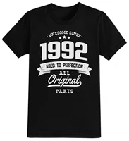 mens 30th 40th 50th 60th 70th 2022 birthday t shirt awesome since original parts