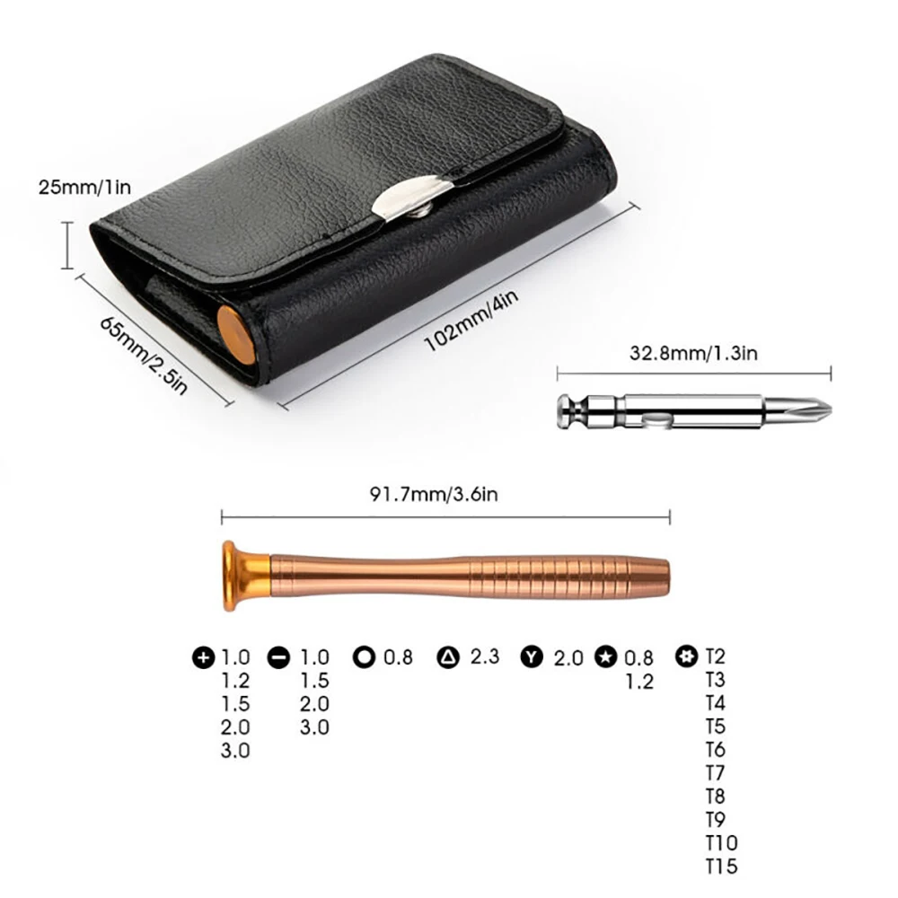 

Equipment Screwdriver bit Hand Professional Precision Kit Multiple size