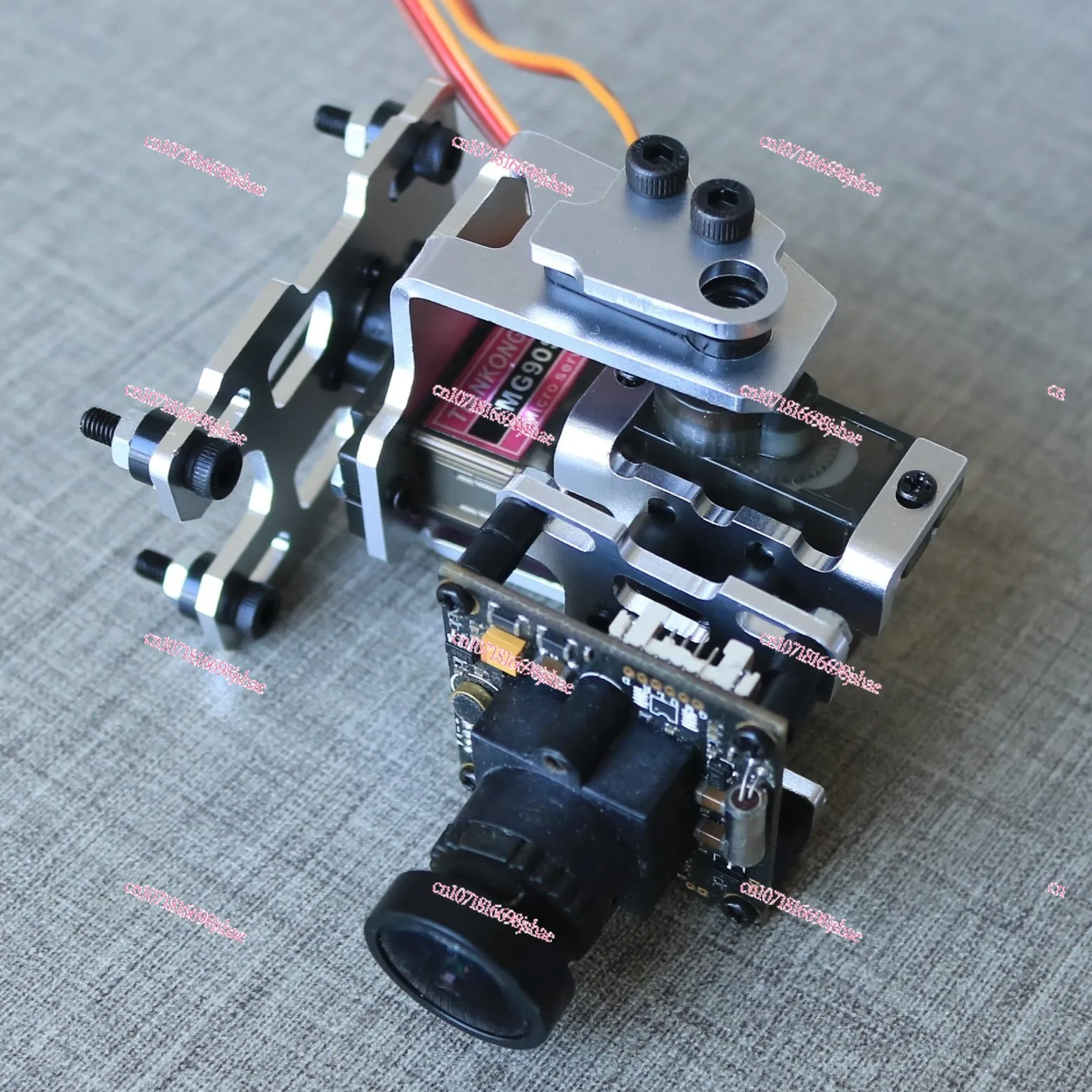 Кронштейн сервопривода гиростабилизатора кронштейн с подвесной головкой Sky End FPV