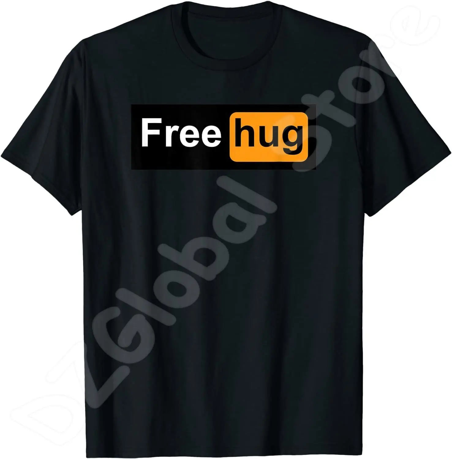 

Free Hug T-Shirt 100% Cotton Men T Shirts Summer O-Neck Casual Oversized Tees Tops Unisex Streetwear