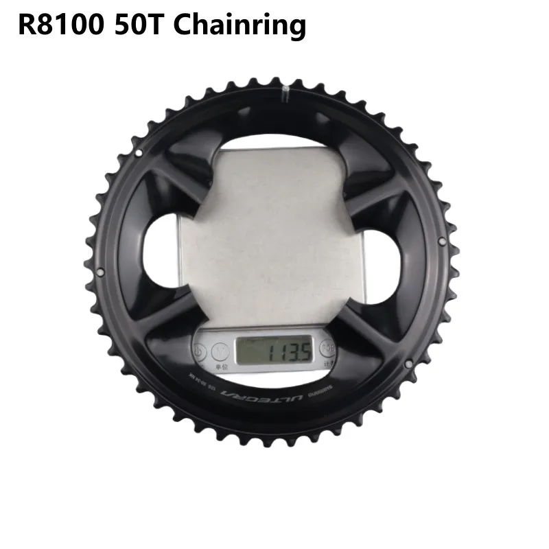 Фото Shimano 105 R7100 ULTEGRA R8100 12 скоростная Звездочка 50T/34T/52T/36T 12s для дорожного велосипеда R7100 R8100 1 шт. оригинальная Корона №5