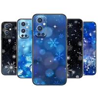 winter snowflakes for oneplus nord n100 n10 5g 9 8 pro 7 7pro case phone cover for oneplus 7 pro 17t 6t 5t 3t case