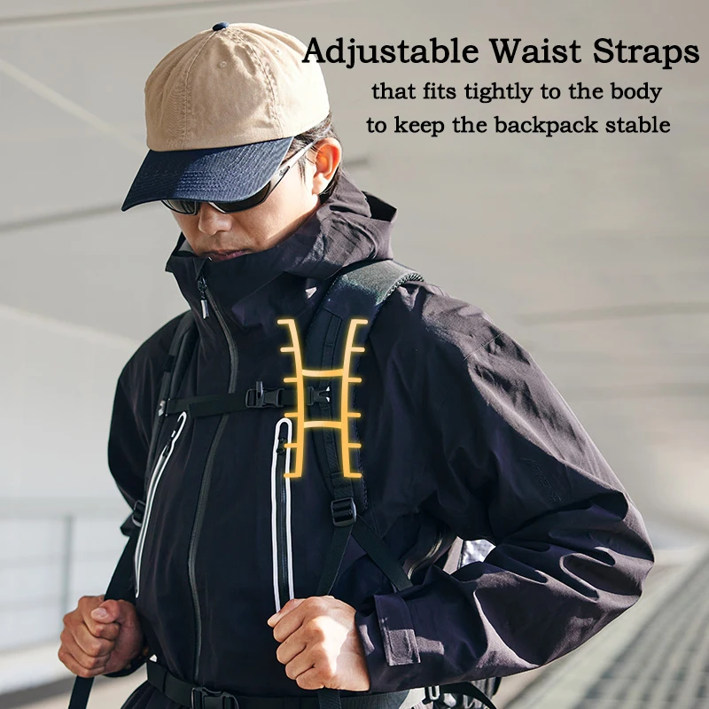 Рюкзак Naturehike для мужчин и женщин вместительная сумка на ремне 25 л уличная