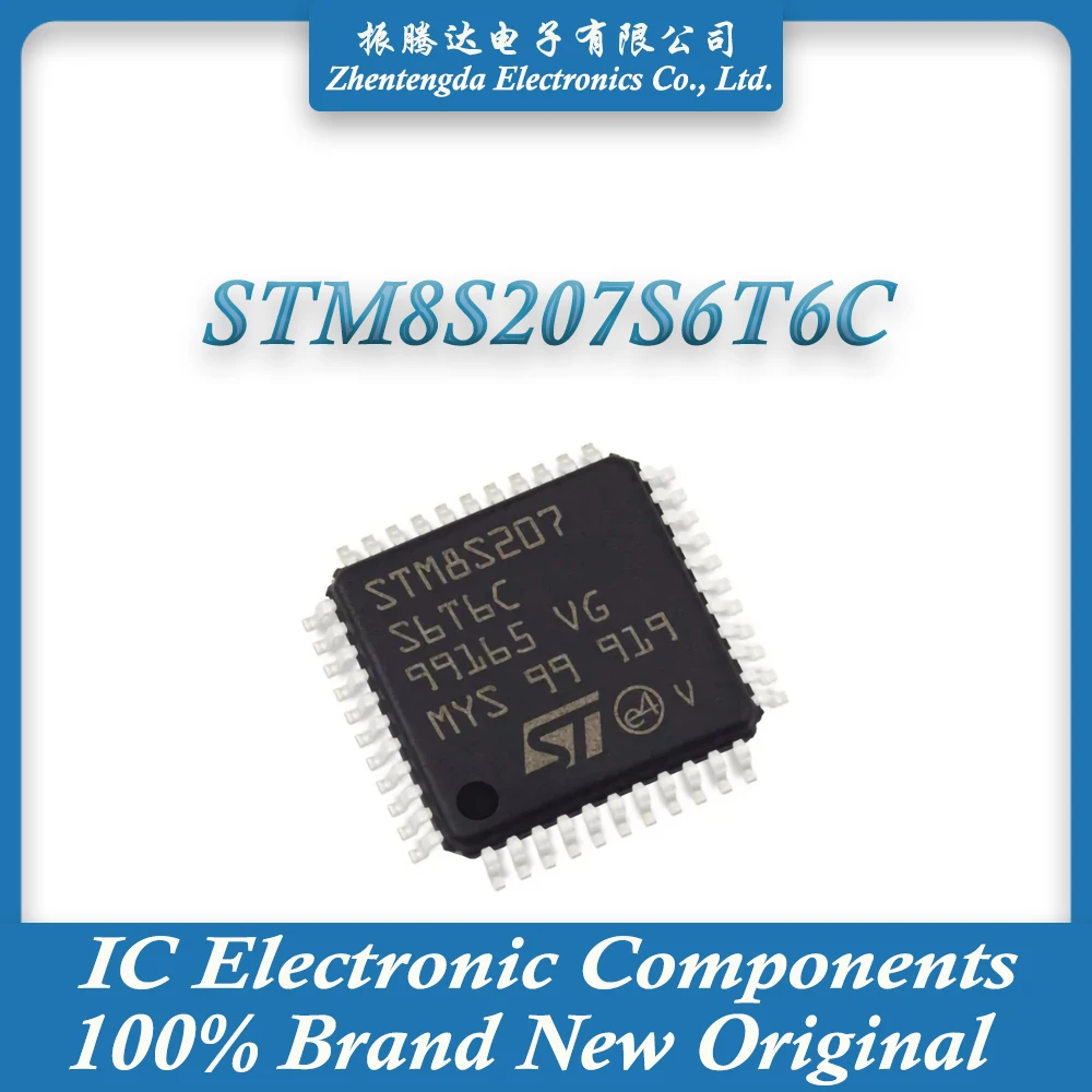 STM8S207S6T6C STM8S207S6T6 STM8S207S6 STM8S207S STM8S207 STM8S STM8 STM IC MCU Chip LQFP-44 | Электронные компоненты и