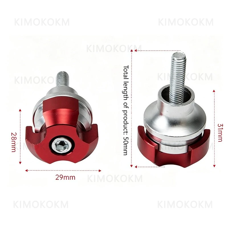 Декоративные накладки на винты для мотоцикла Electric Xiaoniu N1, аксессуары для тюнинга, универсальные винты для номерного знака скутера (art.: 3920da62fba95) - 3920da62fba95
