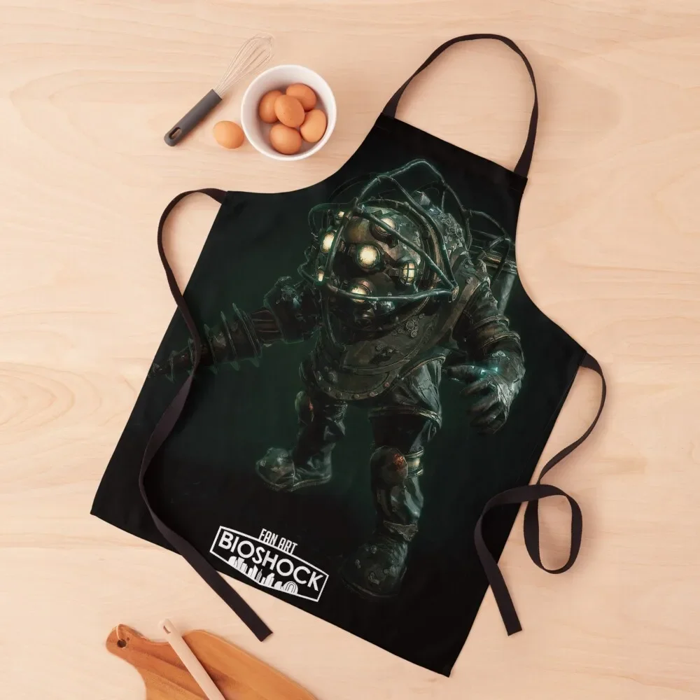 Bioshock большой H фартук для женщин дома полезные Детские фартуки |