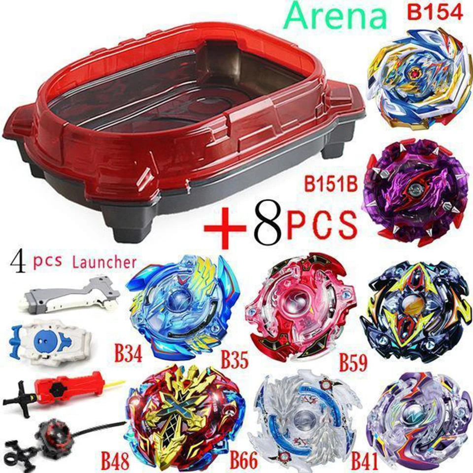 Набор Beyblade Burst с лаунчером игрушка со стартером и чемоданом для арены