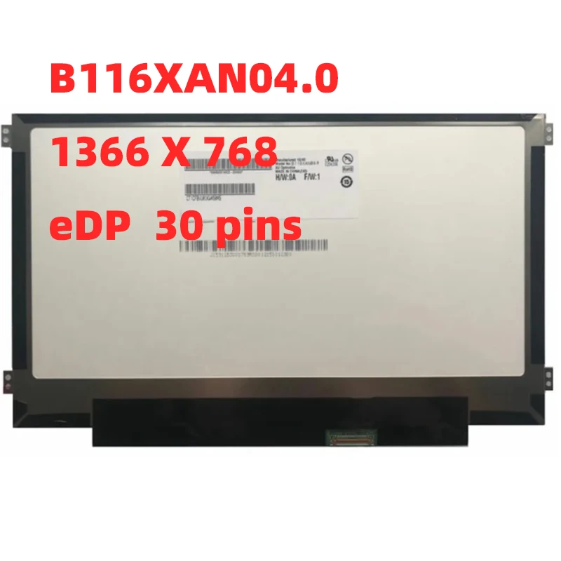 

B116XAN04.0 fit LTN116AL02 LTN116AL01 N116BCA-EA1 LP116WH7 SPB2 IPS LCD Laptop Screen 30 PIN