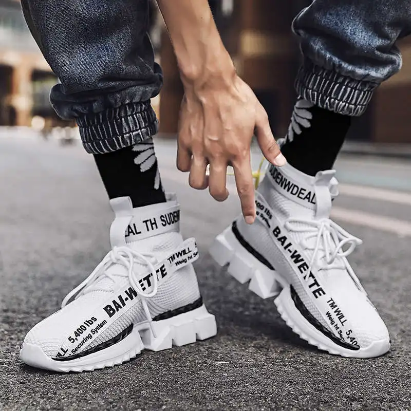 

Men's Mesh Sneakers Number 13 Sport Shoes Men Giay Running Shoes For Men Brands Luxury Red Sports Shoes High Platform Tennis