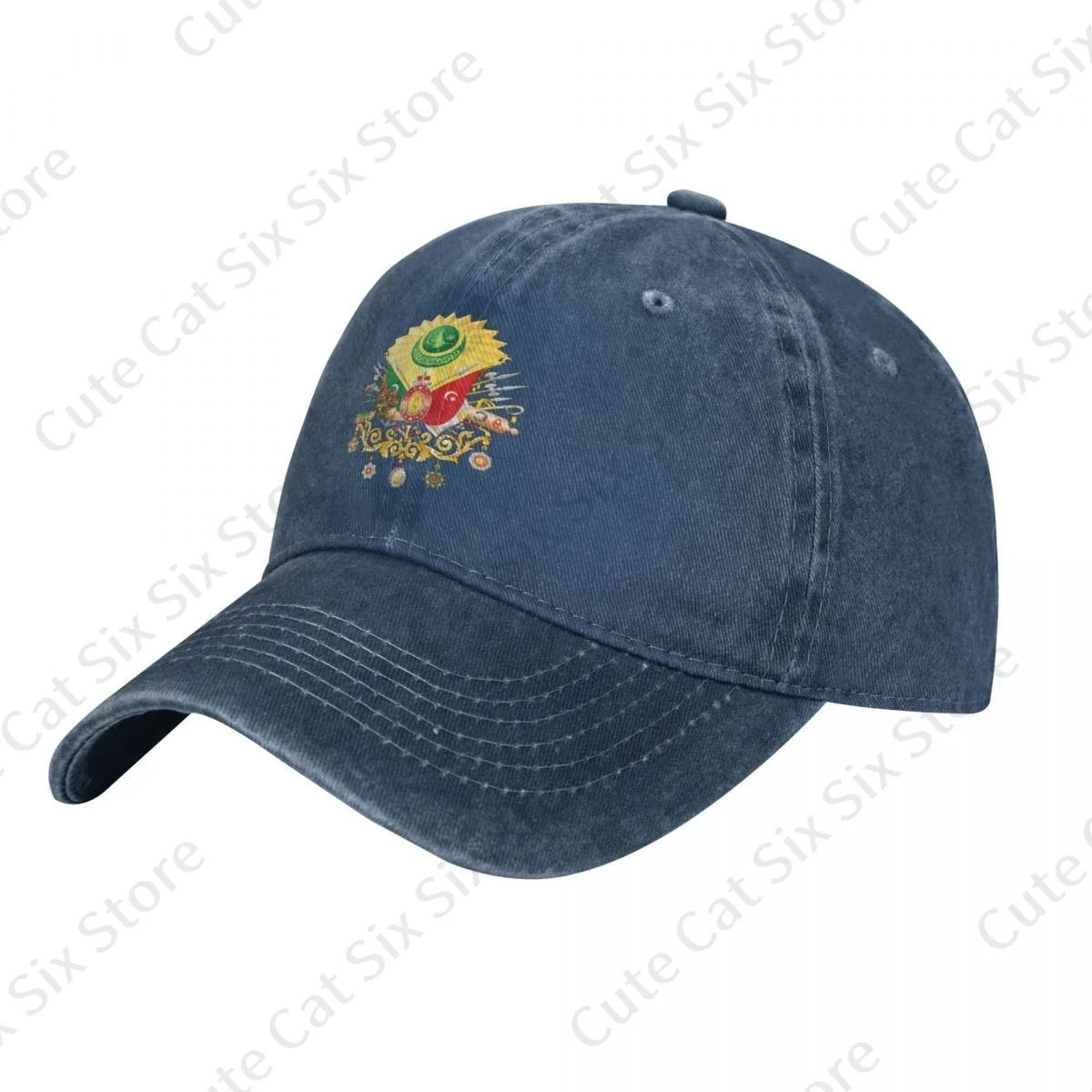 

Men and Woman's Vintage Coat Of Arms Baseball Cowboy Hat Caps Adjustable Casual Cotton Sun Hats Unisex Visor Hats