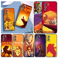 the lion king disney for xiaomi redmi note 10s 10 k50 k40 gaming pro 10 9at 9a 9c 9t 8 7a 6a 5 4x black soft phone case