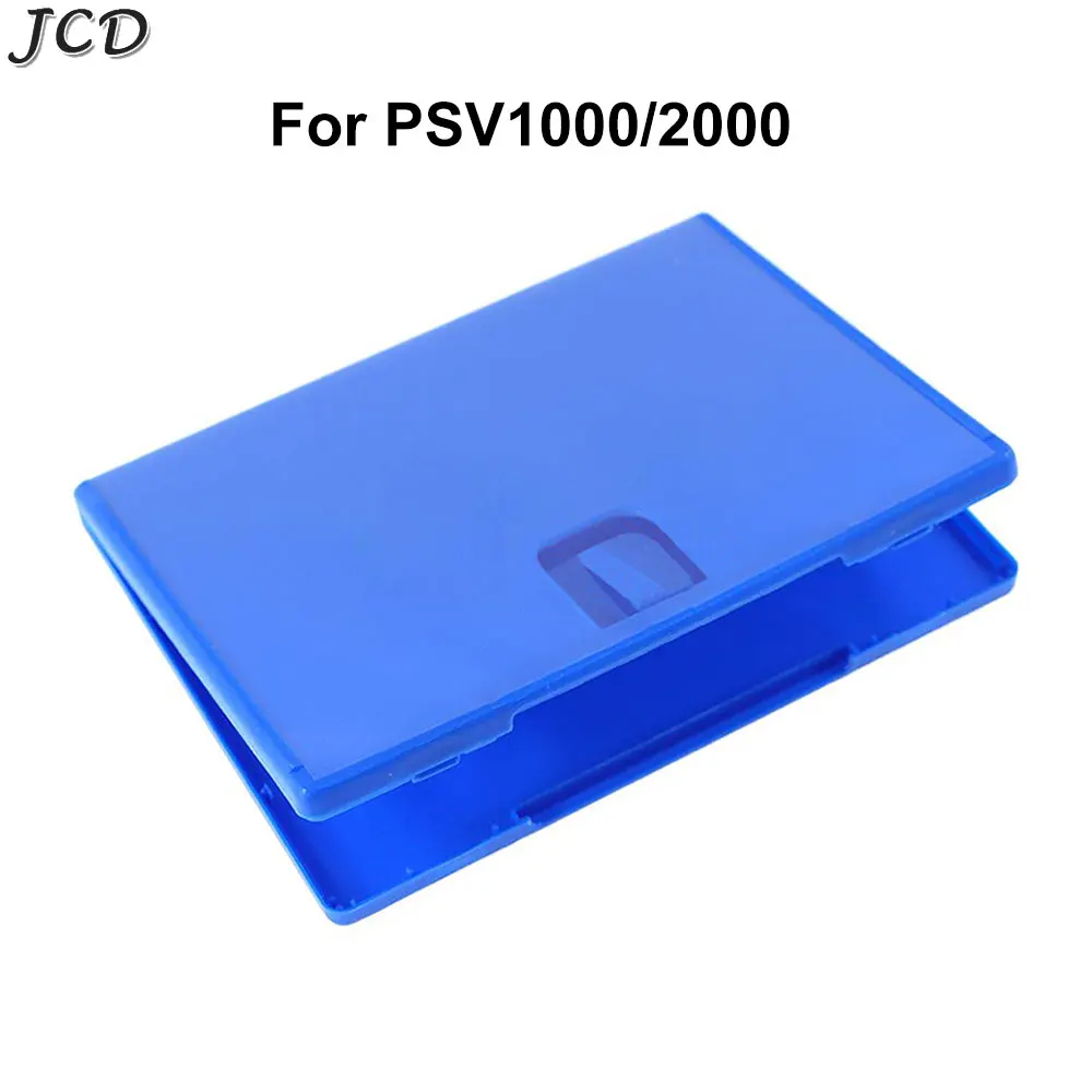 

JCD 1PCS For For Psvita PS Vita PSV 1000 2000 Game Card Storage Case Box Blue Cartridge Holder Shell Box Storage Shell