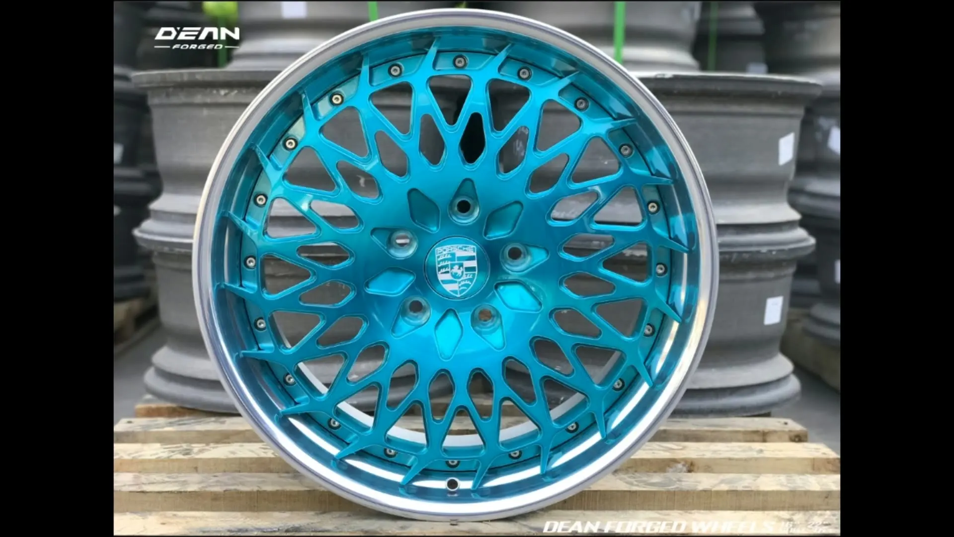 

#2006P2 DEAN Aftermark forged Custom wheels car wheels 18 inch 2 piece wheel for cars modification